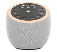 Hotmoon Sound Machine con 40 suoni ad alta fedeltà, macchina per il suono del rumore bianco con funzioni di memoria, luce notturna a 8 colori, alimentatore USB, per dormire e ridurre il rumore