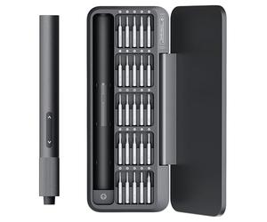 HOTO 25-in-1 Mini Cacciavite Elettrico, Set Cacciaviti Precisione 3.7V, Ricaricabile USB-C, Set di Cacciaviti Magnetici per Occhiali, Orologi, Telefoni, Laptop, Elettronica, Progetti Fai-da-Te