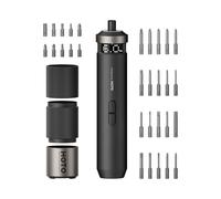 HOTO PixelDrive Cacciavite Elettrico, Set Cacciaviti con Display Intelligente, 6 Coppie (0,5-6 N·m), 30 Punte 1/4'', Luce LED, Batteria 2000 mAh, per Elettronica e Riparazioni Domestiche