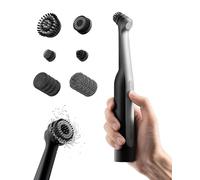 HOTO Wand™ Spazzole Per Pulire elettrica, Spazzola per la Pulizia Delle Fessure Ricaricabile con 12 Teste Spazzola, IPX7 Impermeabile a Corpo Completo Scrubber per Bagno, Pavimenti, Cucina, Finestre