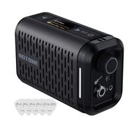 HOTONE Mini Amplificatore di Modellazione Multifunzione BT Chitarra Basso IR Cabinet con Multi FX App Mobile Pulze Mini AP-5 (Nero)
