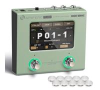 HOTONE Multi Effetti Processore Pedale Chitarra Basso Amplificatore Modellazione IR Armadi Simulazione Multi LanguageStereo OTG USB Audio Interface Ampero Mini MP-50 (Include 10 PZ Ulteriori