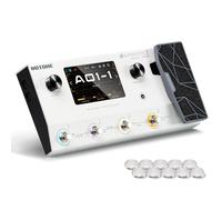 HOTONE Pedale multi-effetto a doppio effetto con pedale di espressione FX Loop MIDI I/O stereo OTG USB Audio Interface Touch Screen Ampero II (include 10 pezzi aggiuntivi per interruttore a pedale)