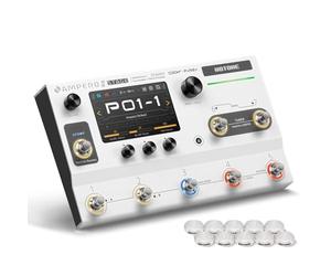 HOTONE Processore multi-effetti per chitarra con touch screen chitarra basso amplificatore modellazione IR box simulazione con FX Loop MIDI I/O Stereo OTG USB Audio Interface Ampero II Stage