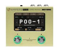 Hotone Processore multieffetto per chitarra basso elettrico Touchscreen Modellatore di amplificatori elettrico Simulazione di cabine IR Interfaccia audio USB Stereo OTG Ampero Mini (Mustard)