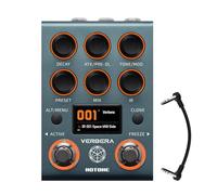 Hotone Verbera Convolution Reverb Pedal - Riverbero stereo a doppio motore con 120 IRs, algoritmo XR, MIDI e USB, effetti di livello professionale per chitarra, sintetizzatori e loop FX (incluso 1