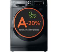 Lavatrice a libera installazione a carica frontale Hotpoint Ariston: 10,0 kg, - NBT 108 BLACK IT 869991681710