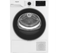 Hotpoint Ariston HPT 93D BS IT - Asciugatrice 9 Kg A Pompa di Calore, Libera Installazione, Classe D, PetHair Care, Gentle Care, Riduzione Delle Pieghe. 84,6 x 59,8 x 60,7 cm