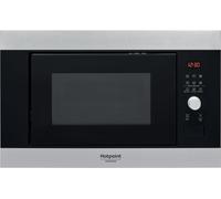 HOTPOINT ARISTON MF25G IX HA - MF25GIXHA Forno Microonde da incasso Inox - Grill 1000 W - 7 Livelli di Potenza - Altezza 39 cm - F159154