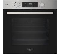 Hotpoint Ariston Forno Elettrico da Incasso Ventilato Multifunzione con Grill e Cottura a Vapore 71 Litri 60 cm Classe A colore Nero e Acciaio Inox - HAO 255HS X