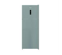Hotpoint Ariston HPAD2 6472 XP4E Frigorifero doppia porta a libera installazione, Dual no frost, 70cm, Classe E, Pet Inox, 38 dbA, h186,5 cm