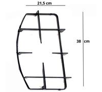 Hotpoint Ariston griglia cucina 1 fuoco destra nera CM.38 X 21, 5 C00053170