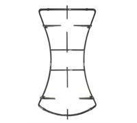 Hotpoint Ariston griglia cucina 2 fuochi nera centrale cm.43,5 x 23,8 C00052988