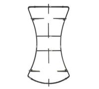 Hotpoint Ariston griglia cucina 2 fuochi nera centrale cm.43,5 x 23,8 C00052988