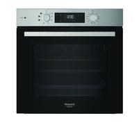Hotpoint Ariston HAO 255HS X Forno Multifunzione inox con display e manopole esterne, ActiveSteam, Idrolisi
