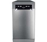 Hotpoint Ariston HA3FC10BS7A0S Lavastoviglie Libera Installazione, Larghezza: 45cm, Profondità 59cm, Altezza 85cm, Lavastoviglie Esterna Con Capacità 10 coperti, Classe Energetica C