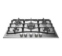 Hotpoint PCN751T/IX/HA Piano cottura da Incasso a gas Acciaio inossidabile