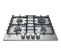 Hotpoint PPH 60G DF/IX Piano Cottura a Gas, 4 Fuochi, 60 cm, Inox Disponibilita' immediata