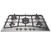 Hotpoint Ariston PCN 752 T/IX/HAR Piano cottura a gas da incasso cm 75 - inox