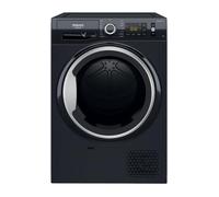 Hotpoint Asciugatrice nera a pompa di calore a libera installazione, 9 kg, NTS M11 93 BLACK IT