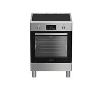 HOTPOINT CUCINA H6I8LMSAX, Piano cottura elettrico, zone 4, classe A