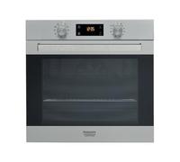 HOTPOINT Forno Elettrico da Incasso FA5 841 P IX HA Capacità 71 L Multifunzione Ventilato Colore Nero/Inox