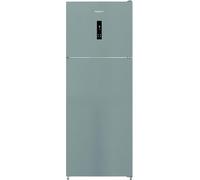 Hotpoint Ariston HPAD2 6472 XP5E Frigorifero doppia porta a libera installazione, Dual no frost, 70cm, Classe D, Pet Inox, 36 d