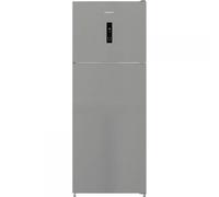 Hotpoint Ariston HPAD2 6472 XP5E Frigorifero doppia porta a libera installazione, Dual no frost, 70cm, Classe D, Pet Inox, 36 d