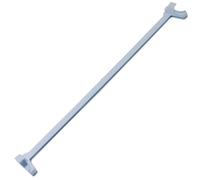 Hotpoint FURM181P JFURM2010P RFFM1710G Piccolo Freezer mensola di Vetro in plastica Posteriore (475 x 55mm)