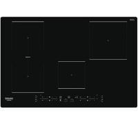 HOTPOINT HB 0577B NE PIANO COTTURA A INDUZIONE, 4 zone di cotura, dimensioni: L 77 cm, P 51 piano in Vetroceramica, Nero