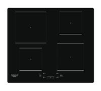 HOTPOINT HQ 5660SNE PIANO COTTURA A INDUZIONE, 4 zone di cotura, dimensioni: L 59 cm, P 51 piano in Vetroceramica, Nero
