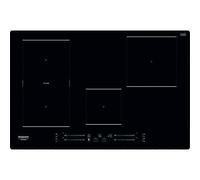 HOTPOINT HS 1677C NE PIANO COTTURA INDUZIONE 77CM 4 ZONE VETRO NERO