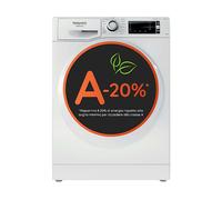 HOTPOINT NBT 1148 WSA IT Lavatrice Carica Alto, Caricamento frontale, 11 kg, 15 programmi, Profondità 605 mm, Bianco, livello rumorosità centrifuga 76 dB(A