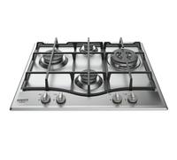 Hotpoint Ariston PCN 641 T/IX/HAR Piano Cottura 4 Fuochi a Gas 60 cm (1 Bruciatore Tripla Corona) colore Inox