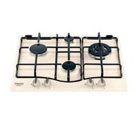 Hotpoint Piano cottura gas 4 zone Pcn 640 Towr Ha Bianco antico (60cm)