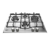 HOTPOINT - Piano Cottura PCN 642 T / IX / HA a Gas 4 Fuochi Gas Colore Inox