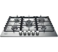 HOTPOINT PPH 75G DF/IX PIANO COTTURA 5 FUOCHI GAS 75 CM INOX