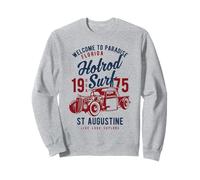 Hotrod Surf Design retrò di St. Augustine Florida Felpa