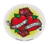 Hotrodspirit Adesivo Always and Forever Rose Heart Tattoo JA143