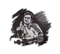 hotrodspirit Patch Johnny Cash Rock Roll Attitude 9 x 8 cm Stemma Giacca Giubbotto