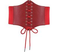HOTSO Cintura Corsetto Retrò Grande Corsetto Alta Qualità Largo Corsetto Cintura Elastico in Pizzo Cintura Elastico Largo Corsetto Vita Cintura In Pizzo Usato per Vestire e Abiti da Sera