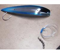 HOTSPOT APEX Spinner Artificiale 5.5" Cromo/Blu Scale