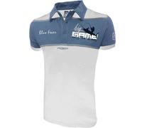 HOTSPOT DESIGN Big Game 2.0, Only The Strong, bianca-azzurro, Polo
