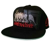 HOTSPOT DESIGN Cap Spinner Adrenaline, one size, nero, Cappello pesca, CP-SPIN01