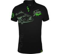 HotSpot Design Polo Fishing Mania Black Bass