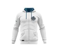 HOTSPOT DESIGN Future Marlin, bianca-azzurro, Felpa con cappuccio