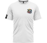 HOTSPOT DESIGN PREDATOR BARRACUDA, bianca, Maglietta