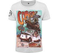 HOTSPOT DESIGN T-Shirt Carper, bianca, Maglietta per i pescatori di carpe