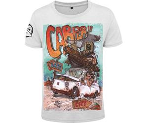 HOTSPOT DESIGN T-Shirt Carper, bianca, Maglietta per i pescatori di carpe