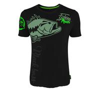 HotSpot Design T-Shirt Fishing Mania Black Bass